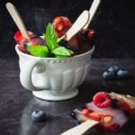Litchi and Coconut Water popsicles