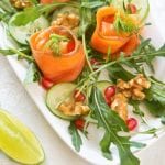 Luxury Smoked Trout and Beetroot Salad 700x489