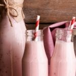 Raspberry cheesecake smoothie 700x489