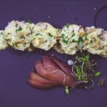 Stuffed Poach Chicken Breast