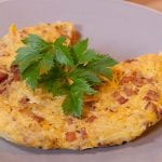 spaghetti fritata