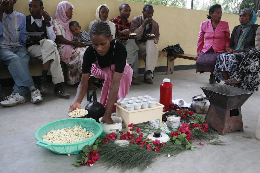 Ethiopian Coffee Ceremony 6