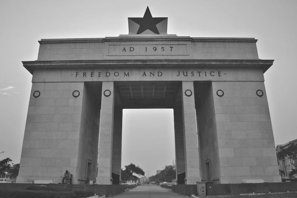 Landmarks in Ghana Black Star Square