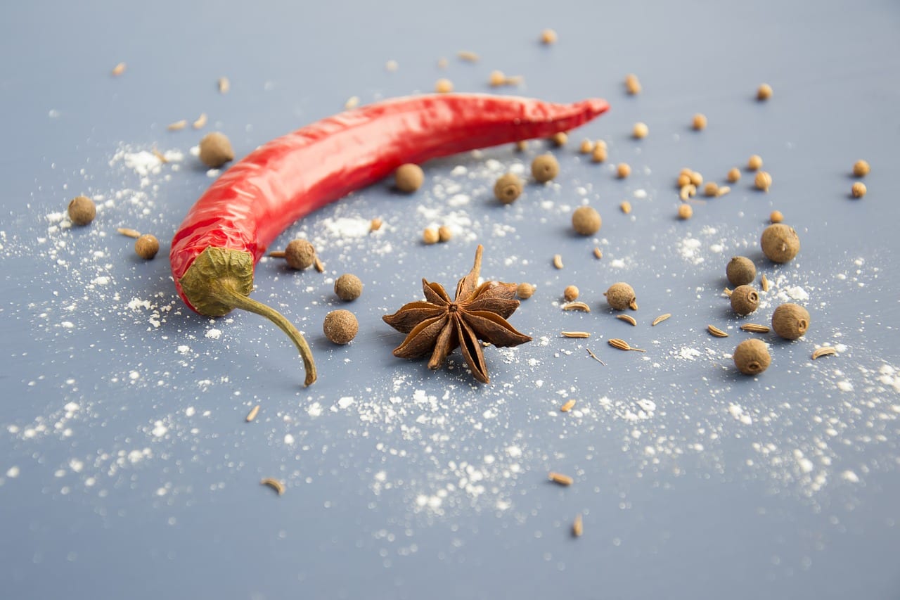 basic ingredients Guinea pepper Seeda