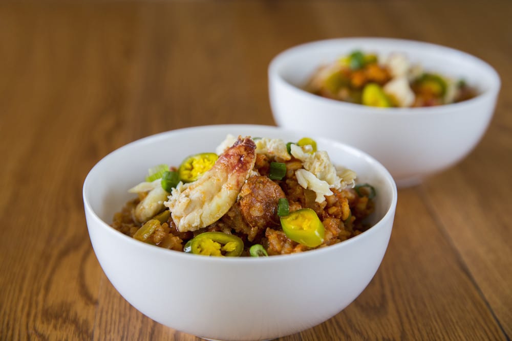 creole food jambalaya