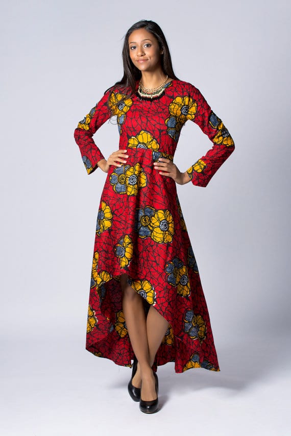 high low african dresses