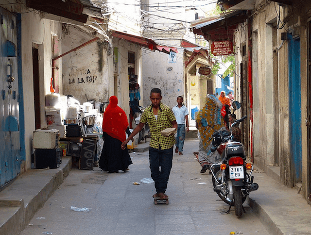 Stone Town Zanzibar stone town alley
