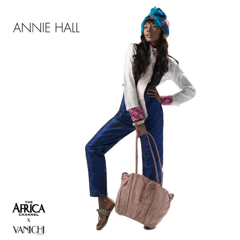 what if movie icons wore african annie hall vanichi