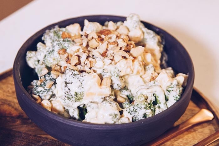 Clover Cheese broccoli salad