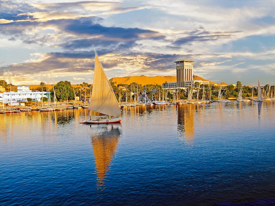 Nile River Egypt Landmarks