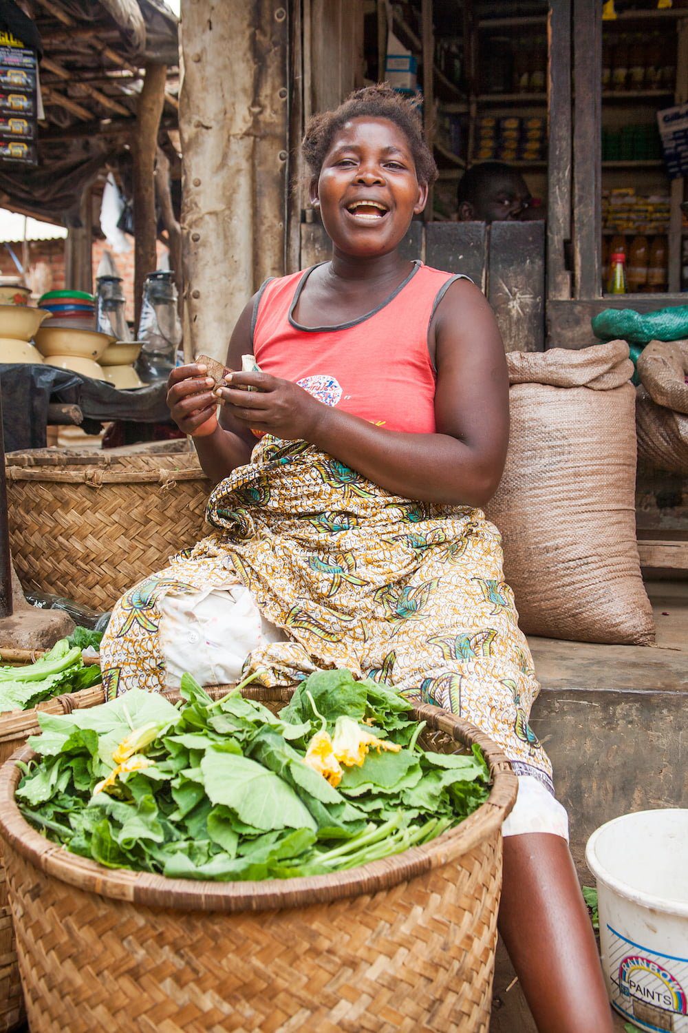 Pumpkin Leaves woman